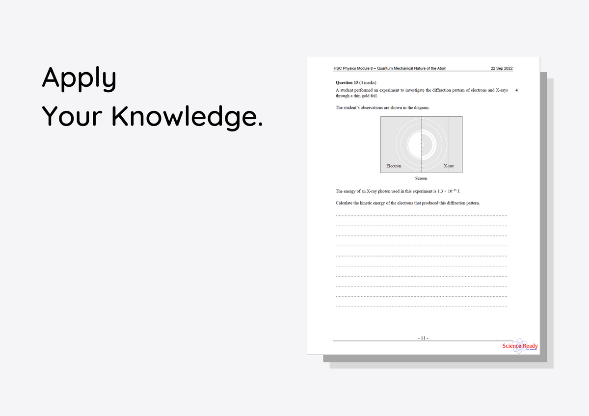 Module 8 From The Universe To The Atom Topic Tests HSC Physics