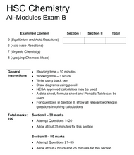 Load image into Gallery viewer, HSC Chemistry All-Module Practice Exam B (2020)