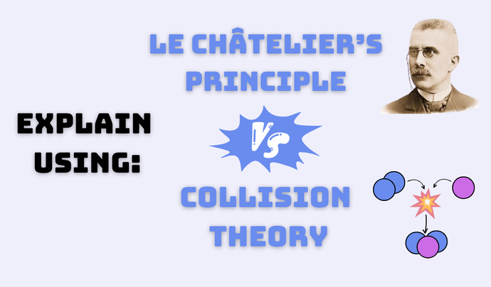 Using Le Châtelier's Principle vs Collision Theory in Equilibrium