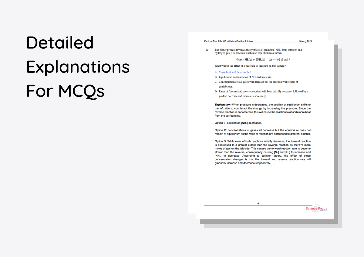 Hsc Chemistry Module 7 Organic Chemistry Topic Tests Science Ready