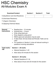 Load image into Gallery viewer, HSC Chemistry All-Module Practice Exam A (2019)