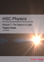 Load image into Gallery viewer, HSC Physics Module 7: The Nature of Light Topic Tests